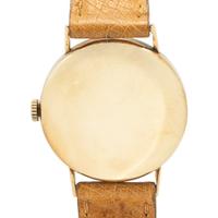 IWC, 14K YELLOW GOLD WATCH WITH IWC BUCKLE