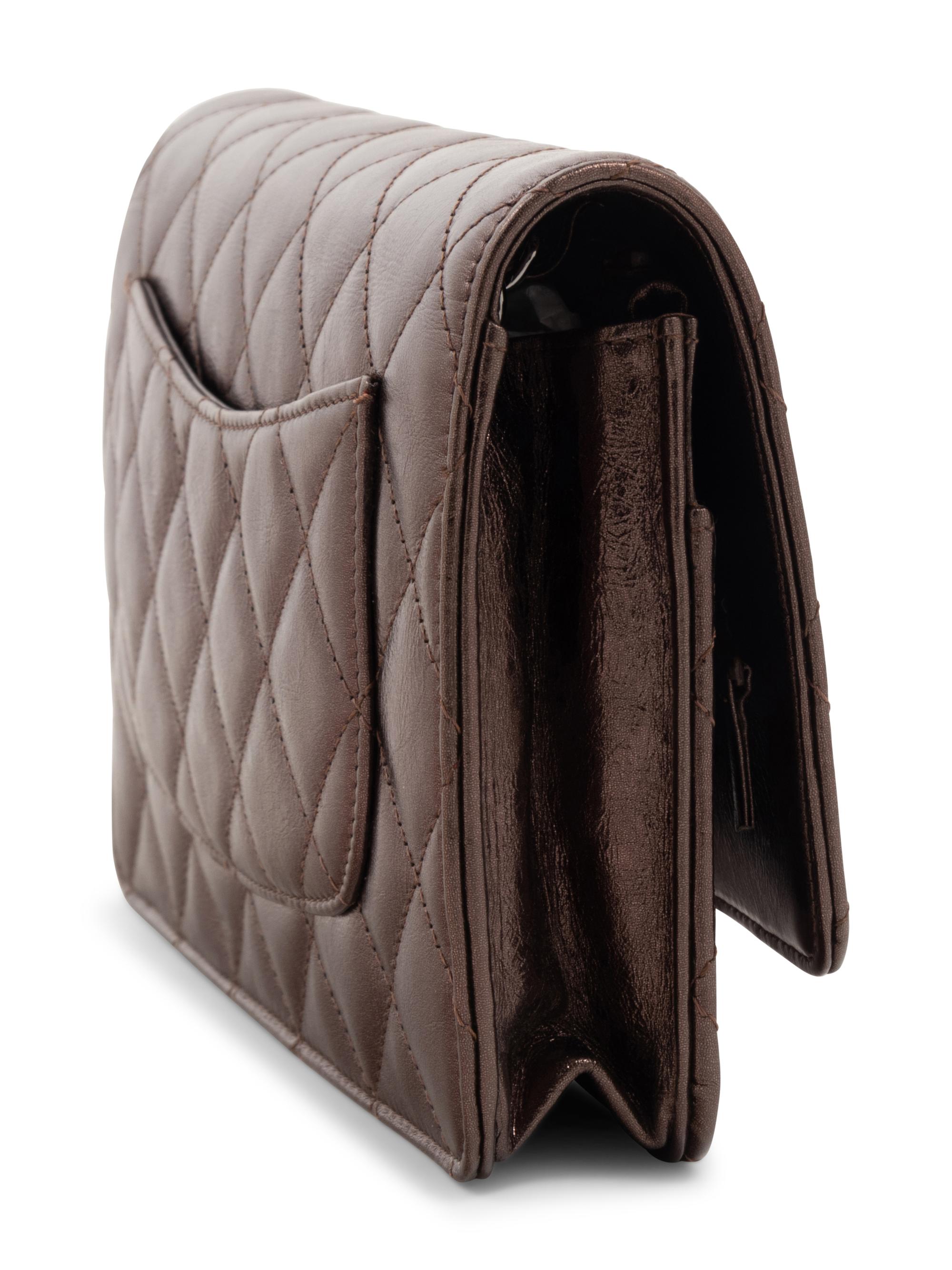 Chanel Quilted Leather Wallet Bag, 2008-2009