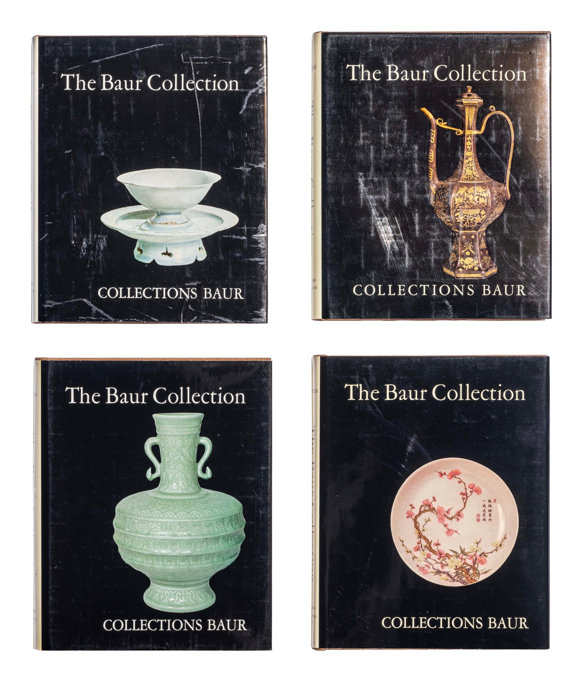 [THE BAUR COLLECTION] AYERS, John, et al. Chinese Ceramics I-IV. Geneva: Collections Baur, 1968-1974.