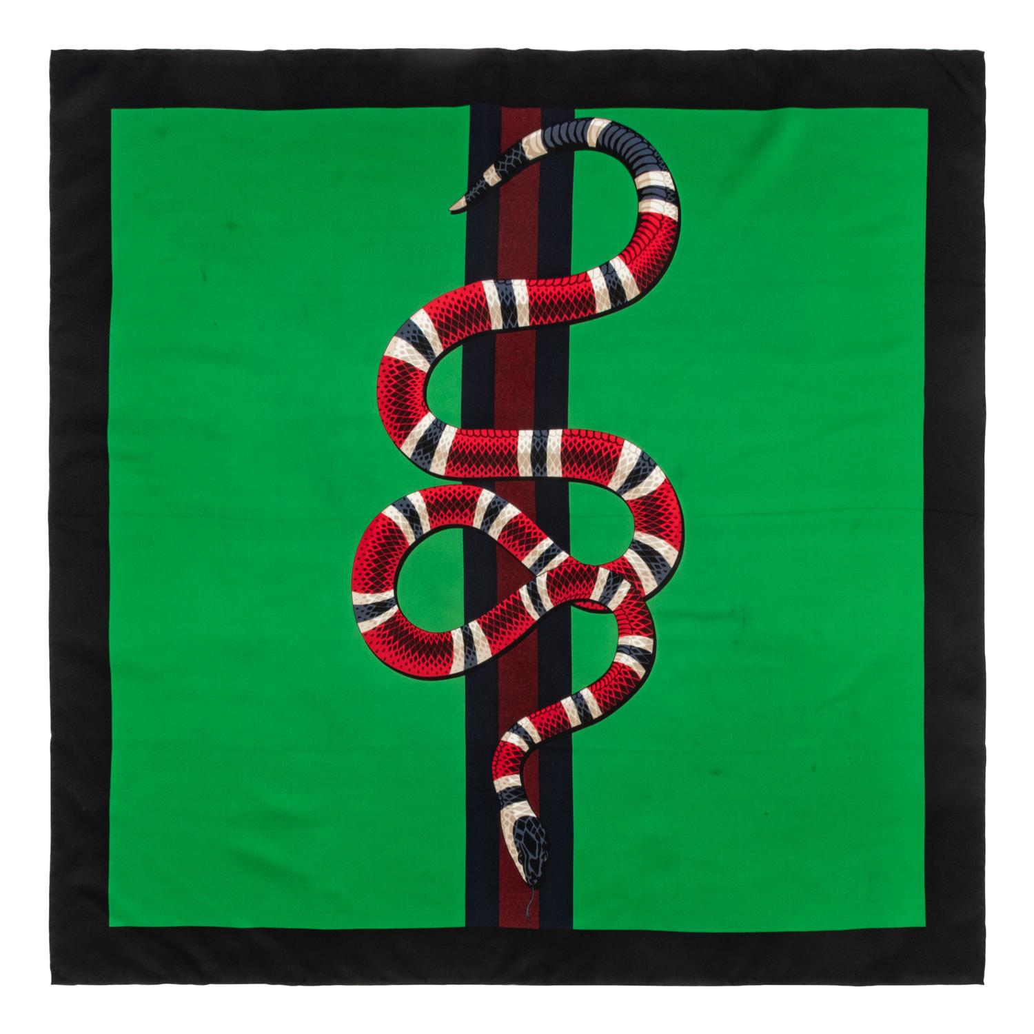 Gucci, Four Silk Scarves