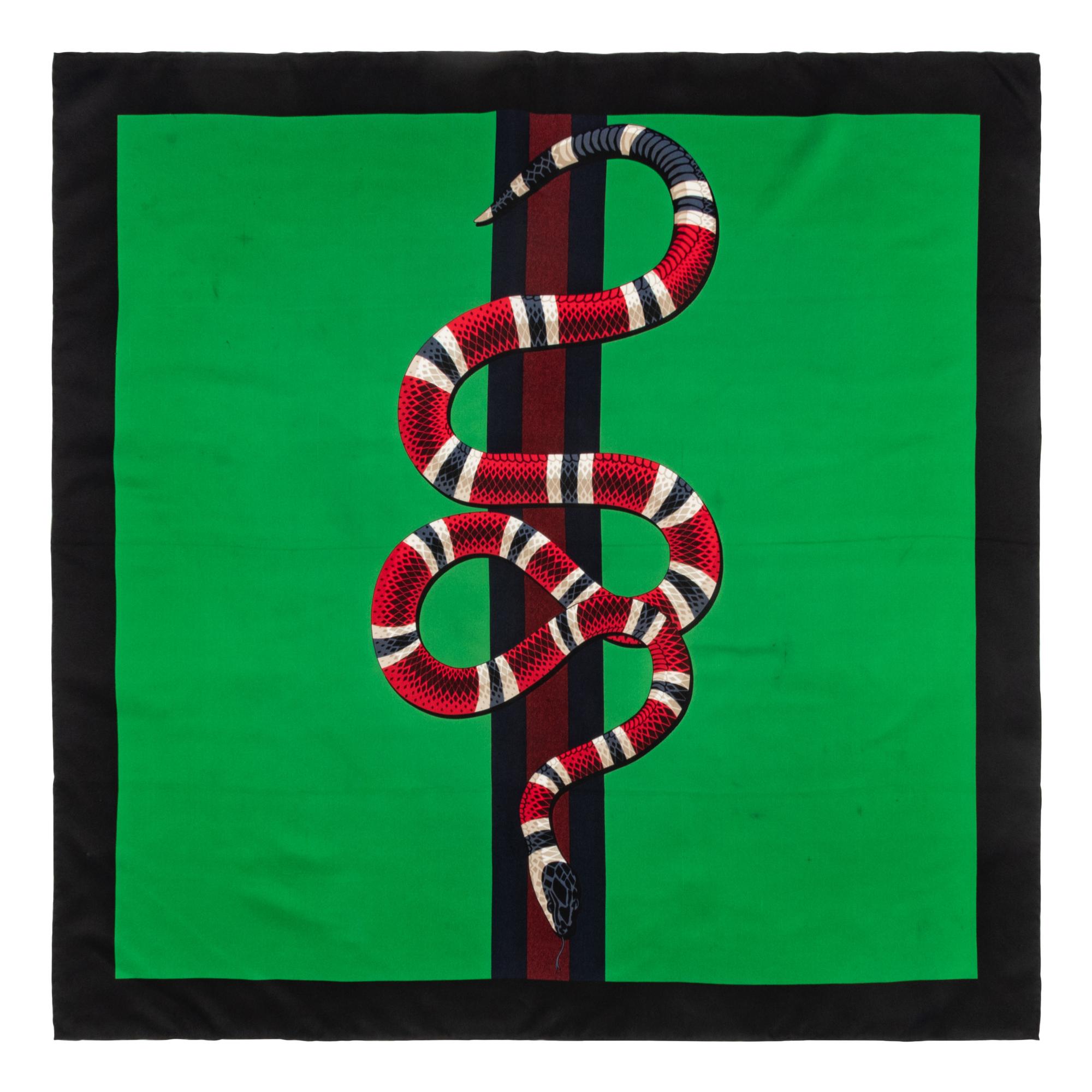Gucci, Four Silk Scarves