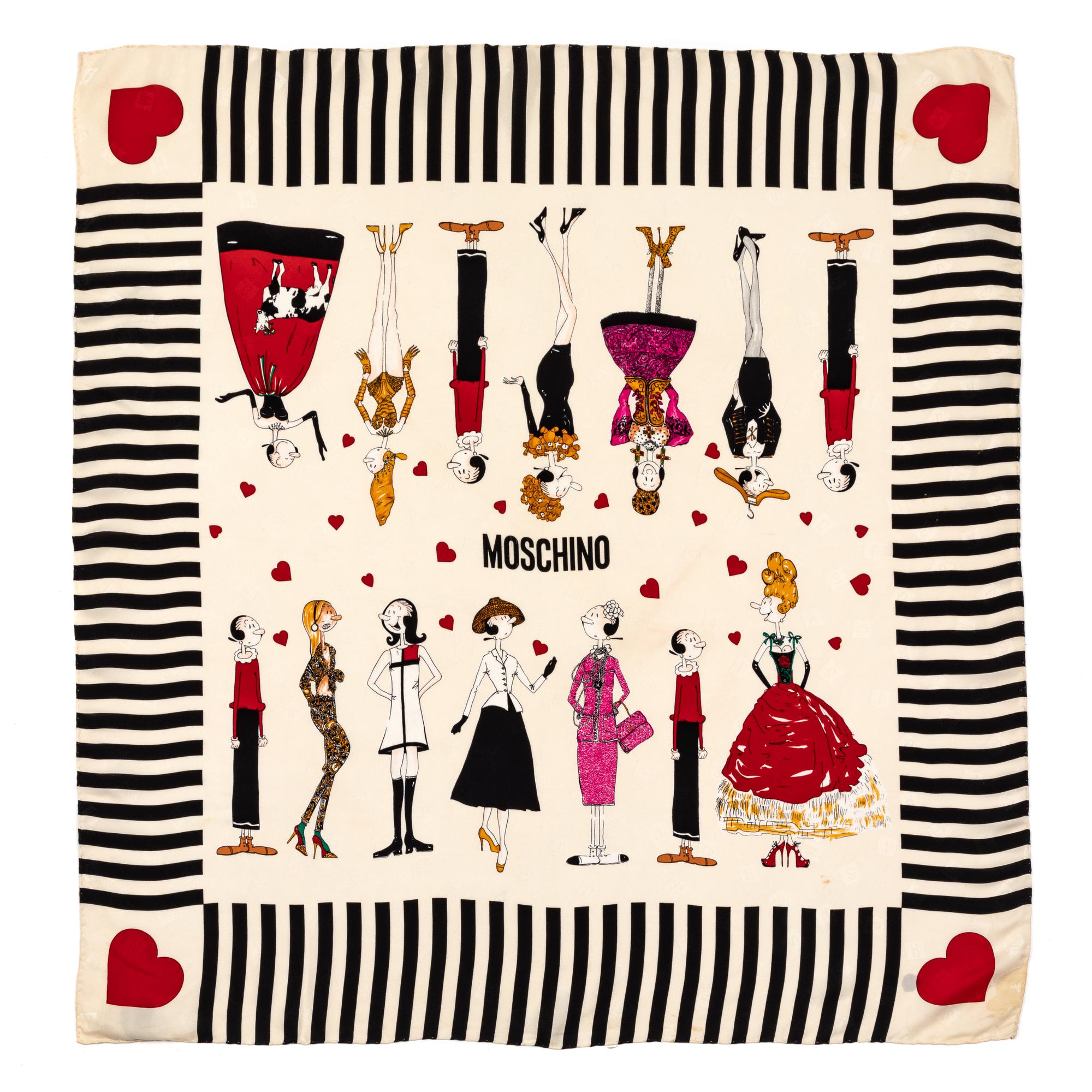 Moschino Scarf, 1990s