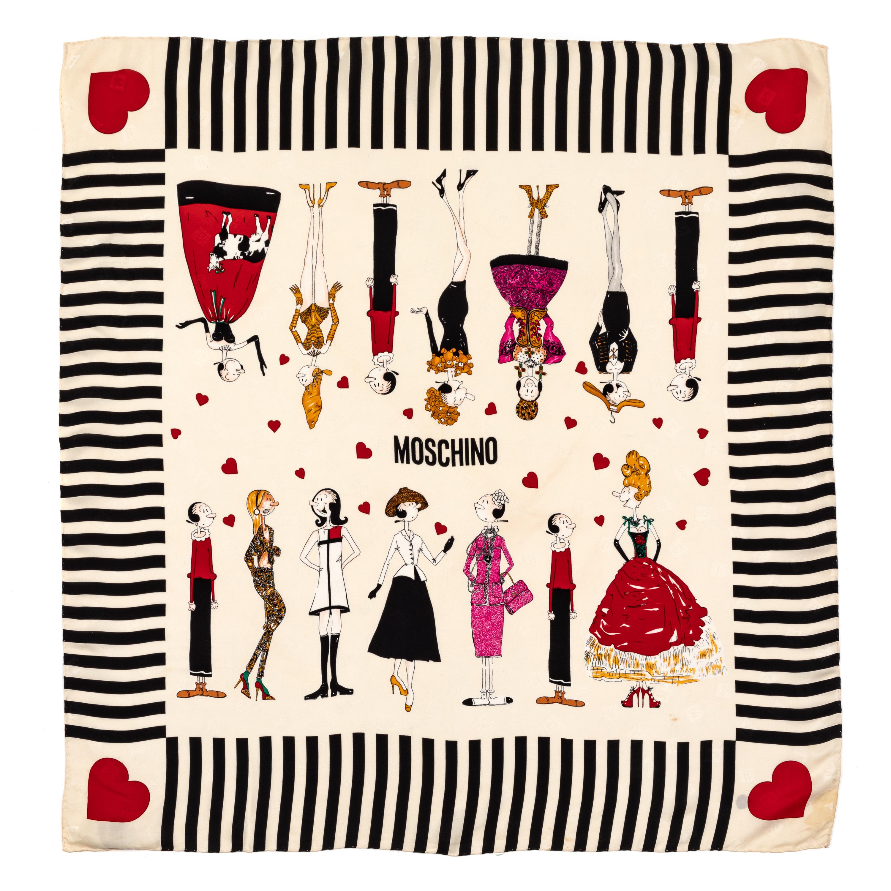 Moschino Scarf, 1990s