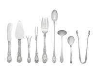 An American Silver Flatware Service
