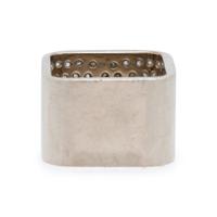 GABRIEL OFIESH, WHITE GOLD AND DIAMOND BAND