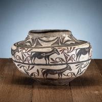 Zuni Polychrome Pottery Jar