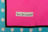 Six Silk Scarves: Three Yves Saint Laurent, One Valentino, and One Chanel, 1980-2000s