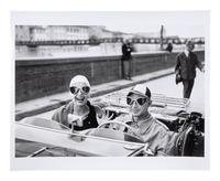 Ruth Orkin (1921-1985) Couple in MG, Florence, Italy, 1951