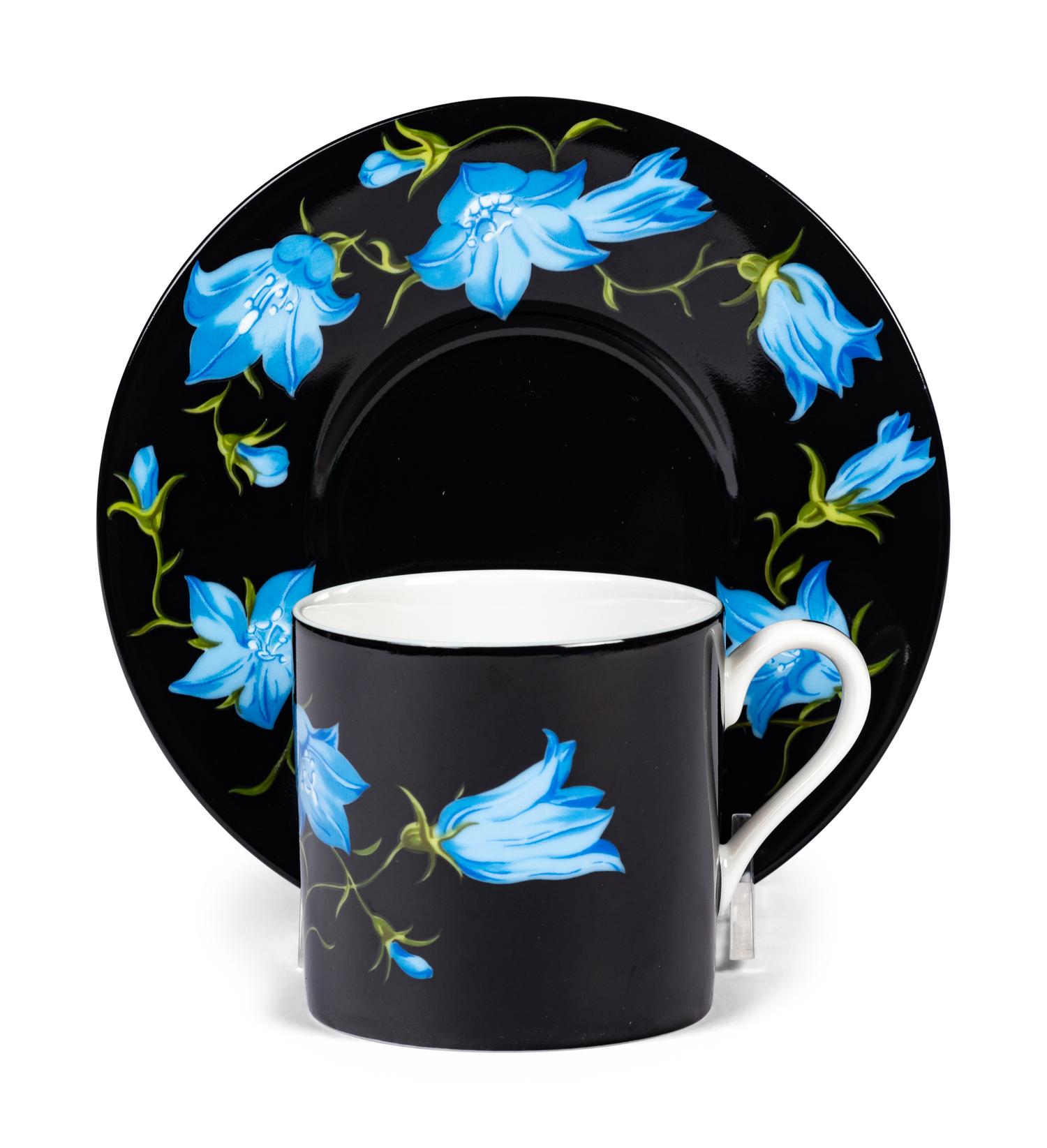 A Tiffany and Co. Mrs. Delany's Flowers Porcelain Tea Service by Sybil Connolly