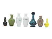 Seven Chinese Porcelain Vases