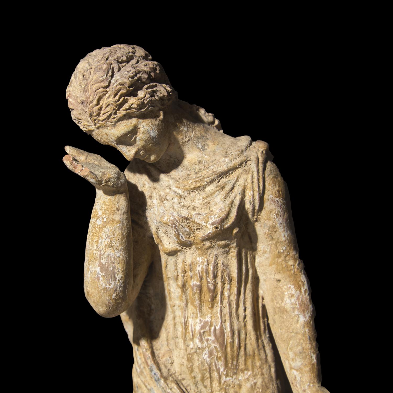 A Neoclassical Terracotta Goddess