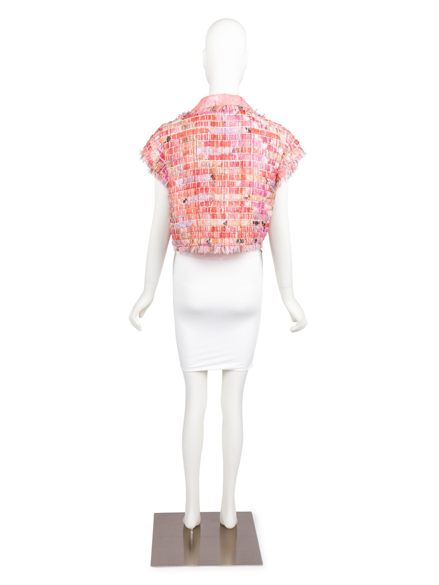 Chanel Sleeveless Jacket, Cruise 2010