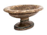 A Pair of Italian Alabaster Tazze