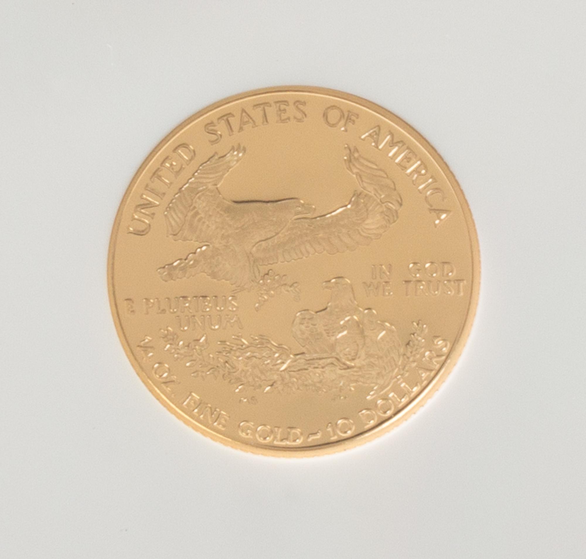 A United States 1998-W Eagle $10 Gold Proof