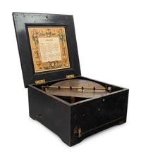 A Symphonion Disk Music Box