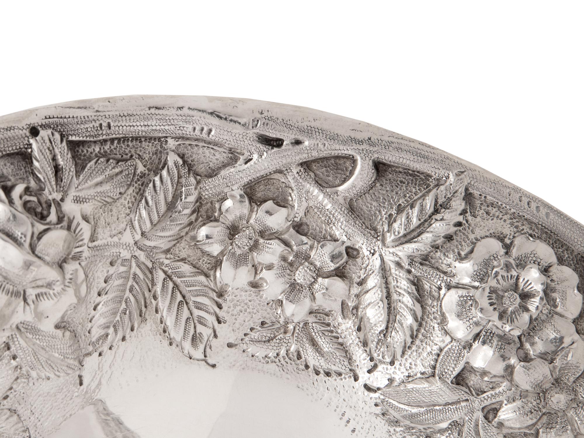 An American Silver Repousse Bowl