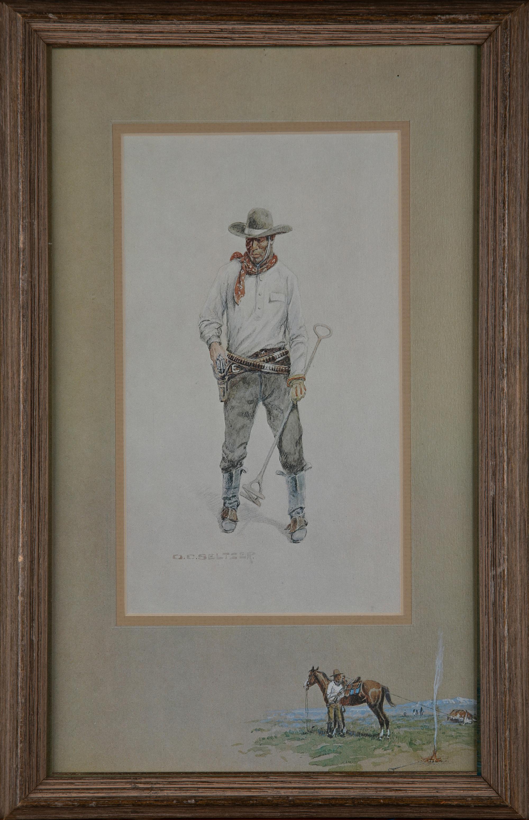 Four Prints from the Western Character's Series, between 1927 and 1932