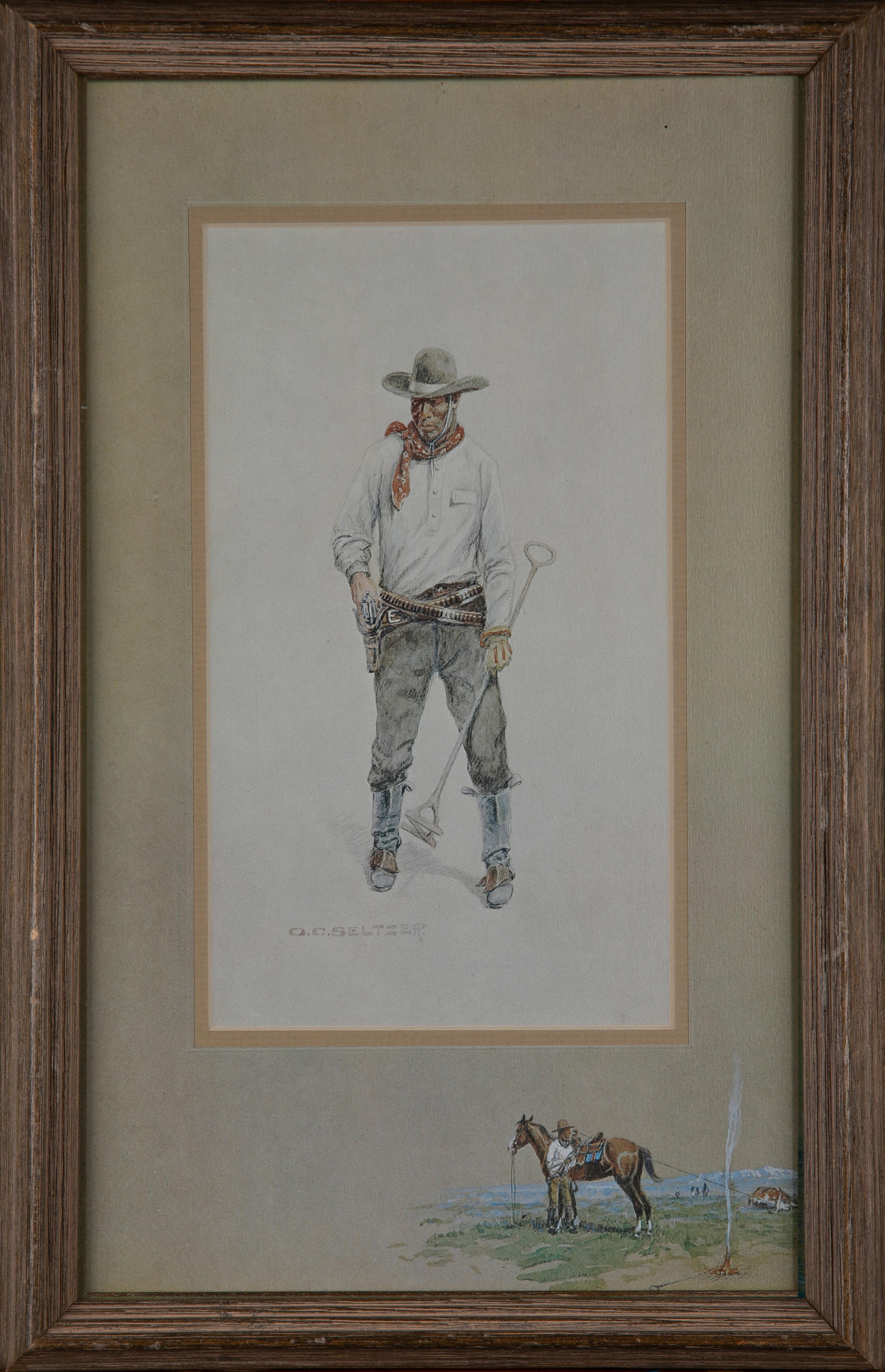 Four Prints from the Western Character's Series, between 1927 and 1932