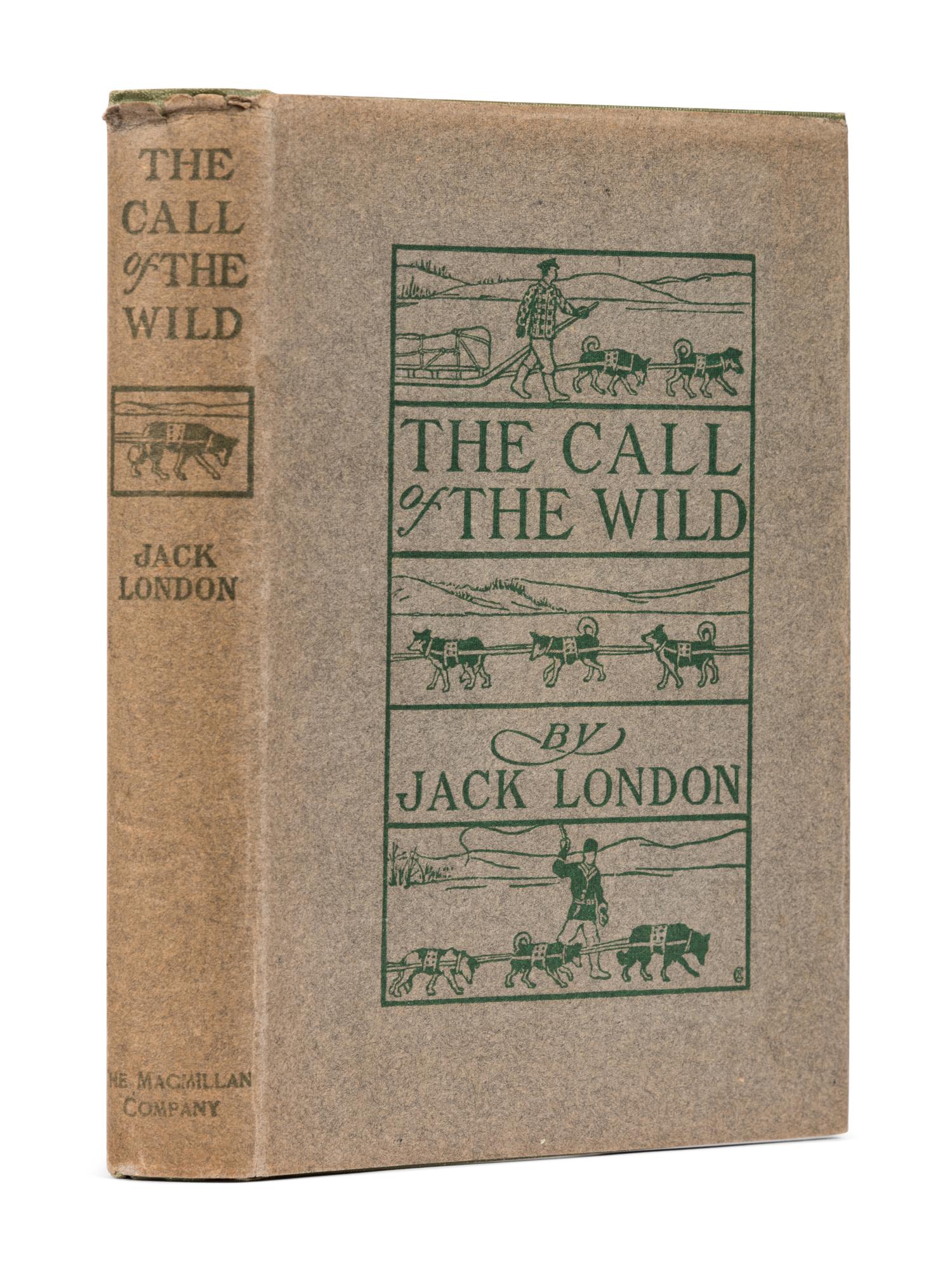 LONDON, Jack (1876-1916). The Call of the Wild. Philip R. Goodwin and Charles Livingston Bull, illustrators. New York: The MacMillan Company, 1903.