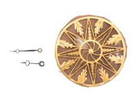 An Empire Gilt Bronze Pendule d'Officier