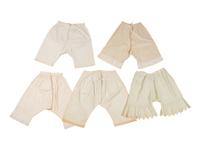 Collection of Five Cotton Pairs of Drawers and Three Petticoats, 1870-1900s