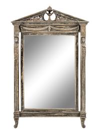 A Neoclassical Painted Mirror