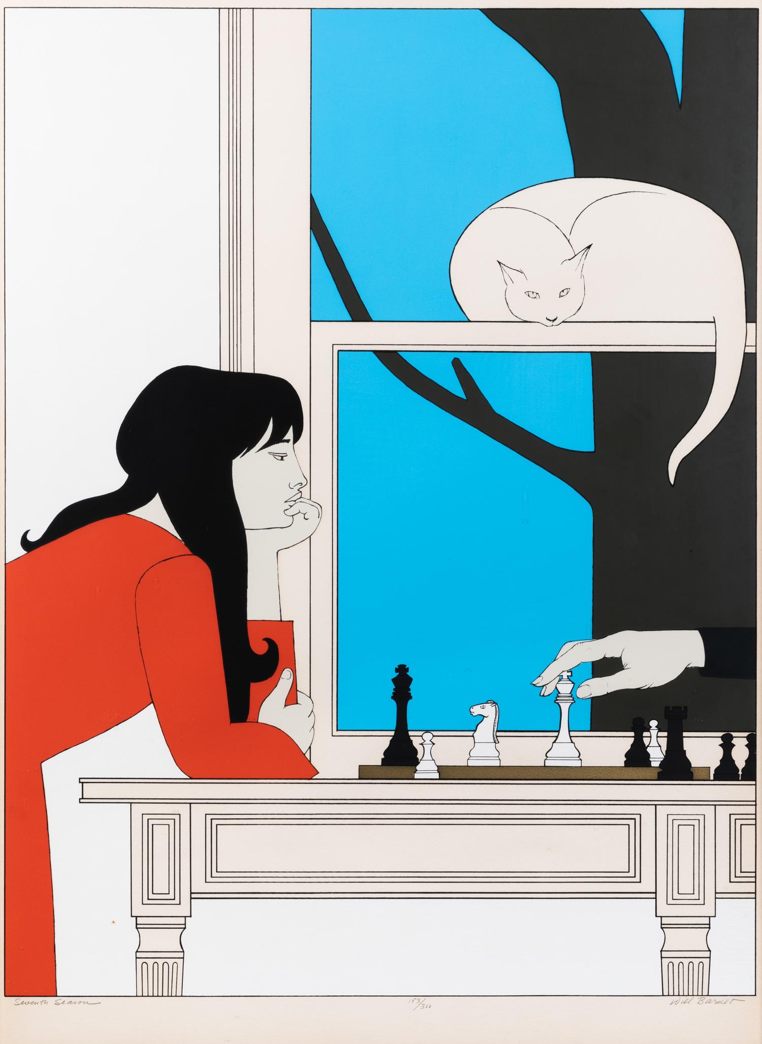 Will Barnet, (American, 1911-2012), Seventh Season, c. 1975