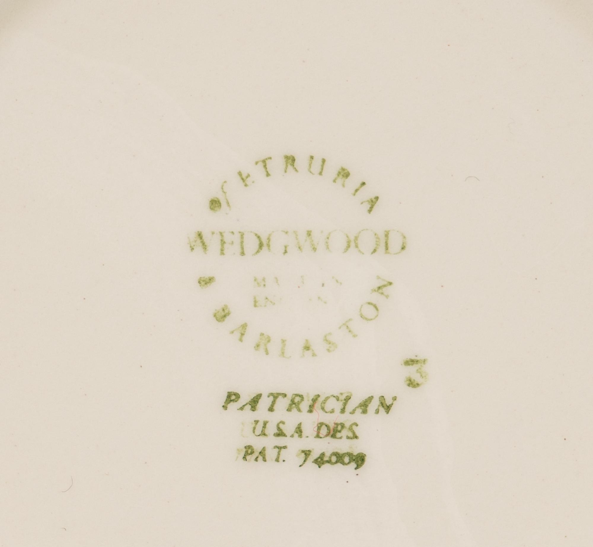 A Wedgwood Patrician Dinner Service