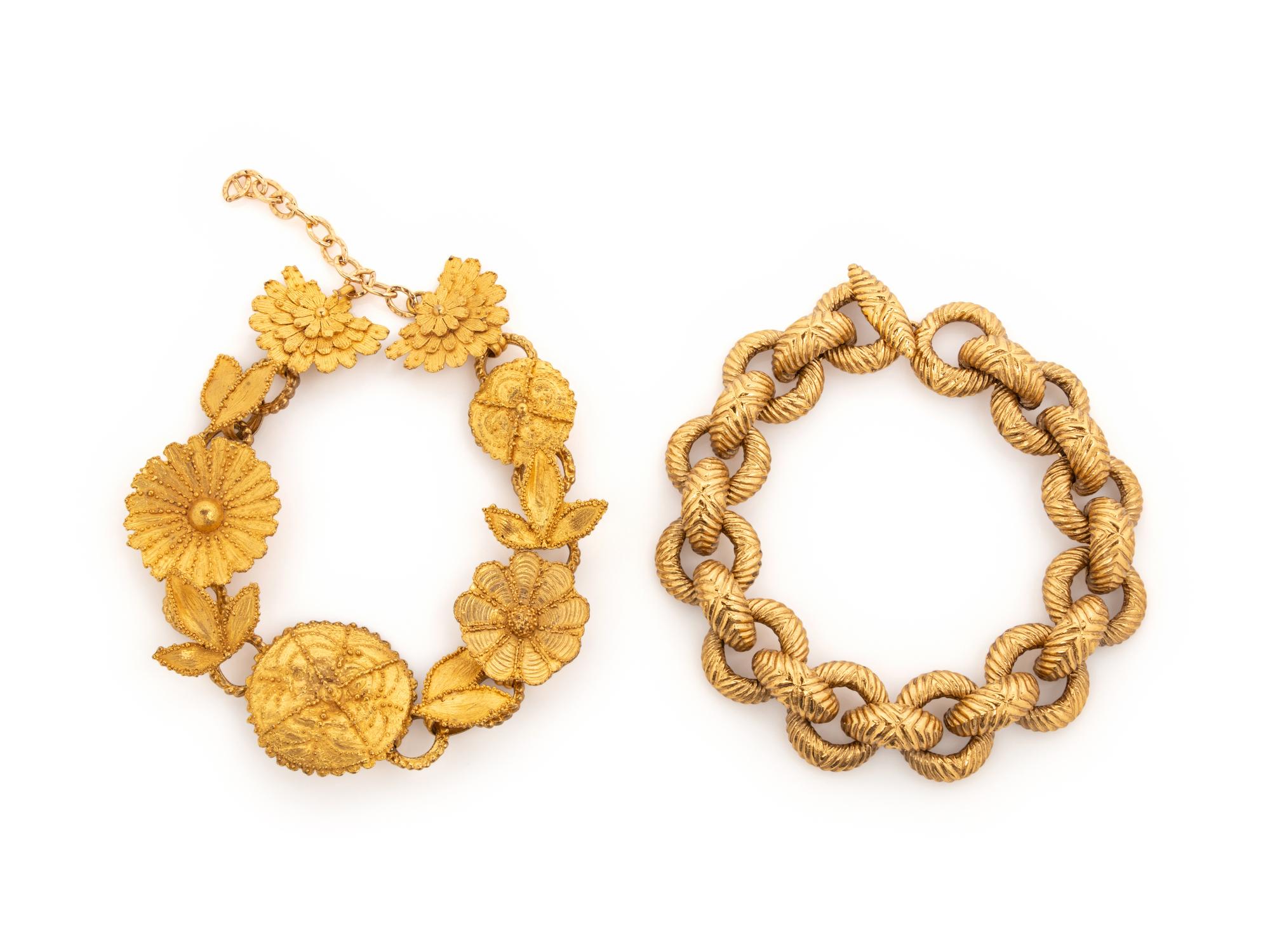 Collection of Yves Saint Laurent Costume Jewelry, 1980-2000s