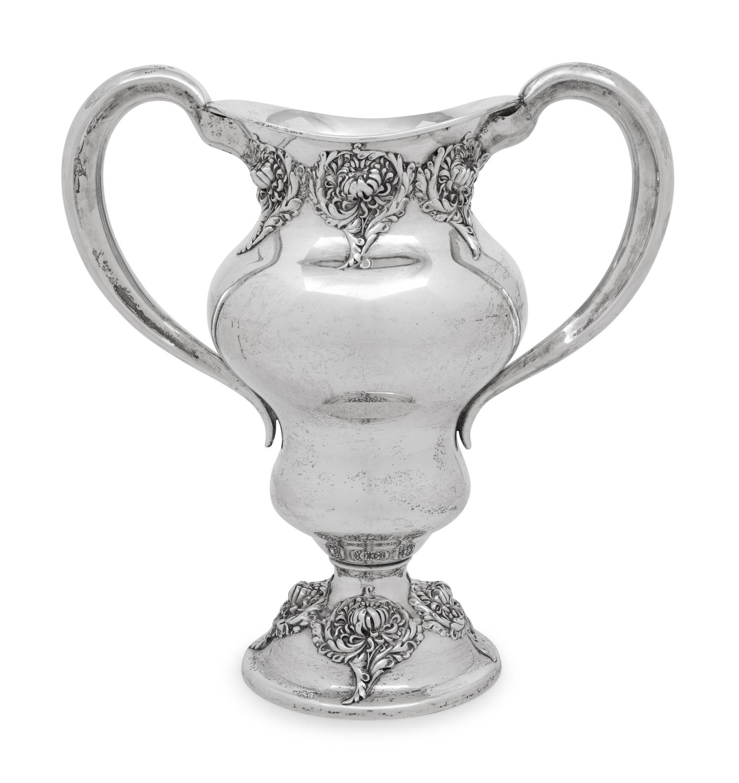 An American Silver Two-Handle Cup