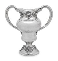 An American Silver Two-Handle Cup