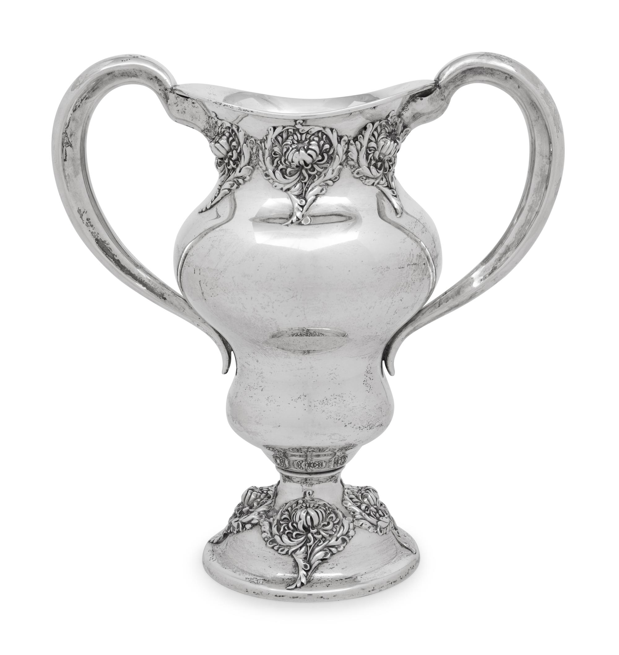 An American Silver Two-Handle Cup