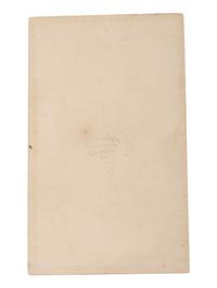GARDNER, Alexander, photographer. CDV of Army of the Potomac corps insignia and corresponding commanders. Washington, DC: [ca 1861-63]. With civilian letter and cover.