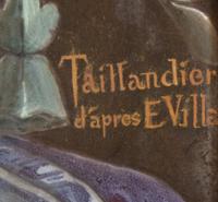 A French Enameled Plaque