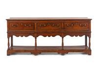 A George III Oak Welsh Sideboard