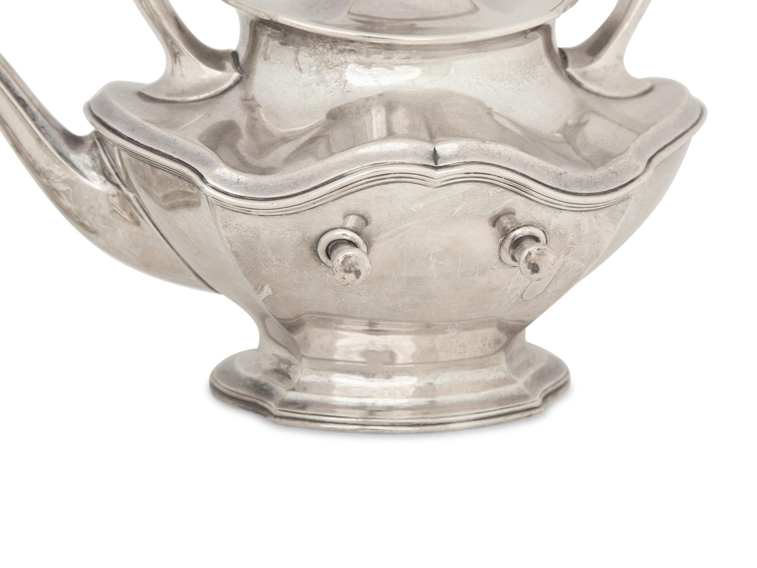 An American Silver Six-Piece Tea and Coffee Service