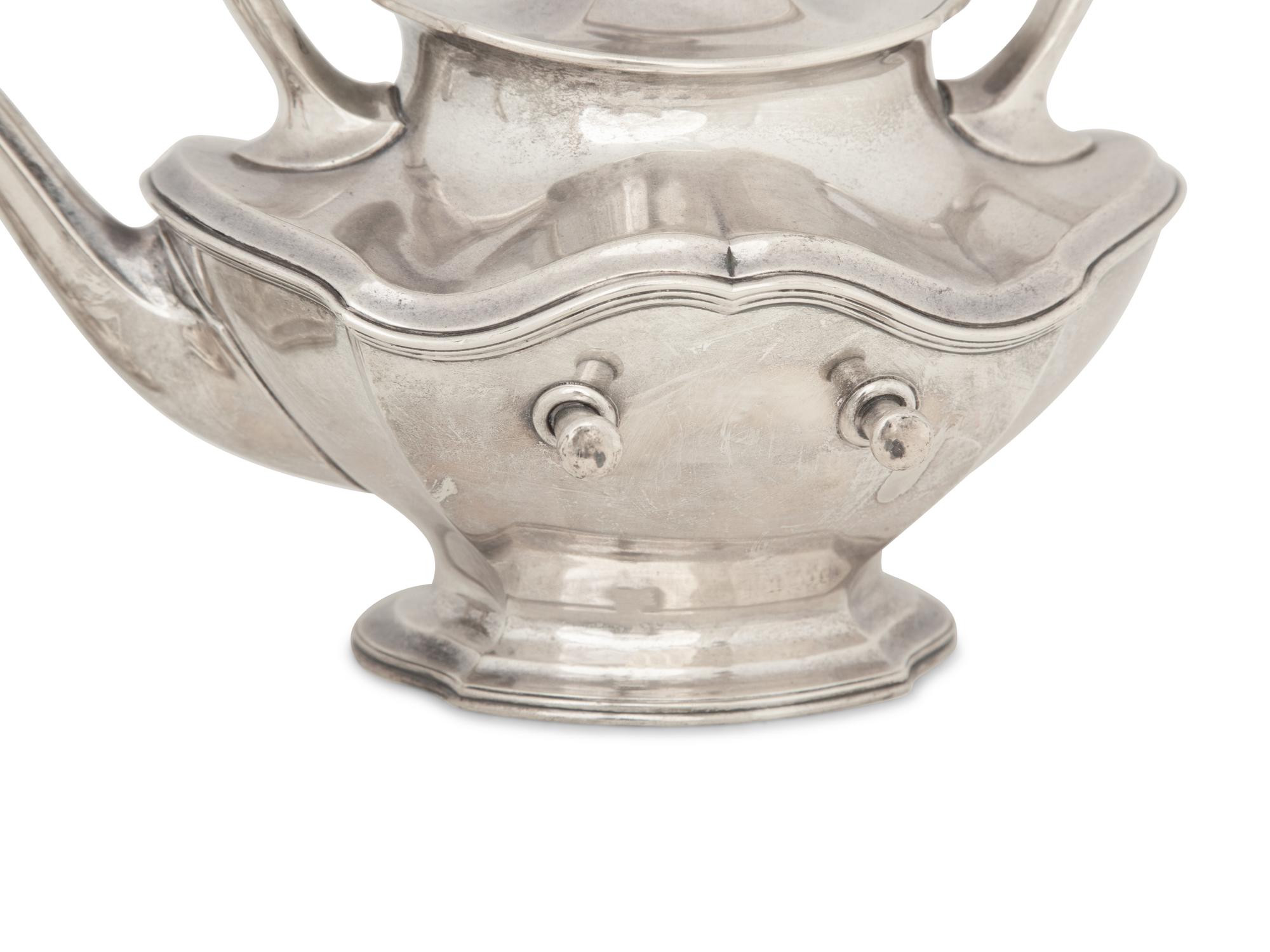 An American Silver Six-Piece Tea and Coffee Service