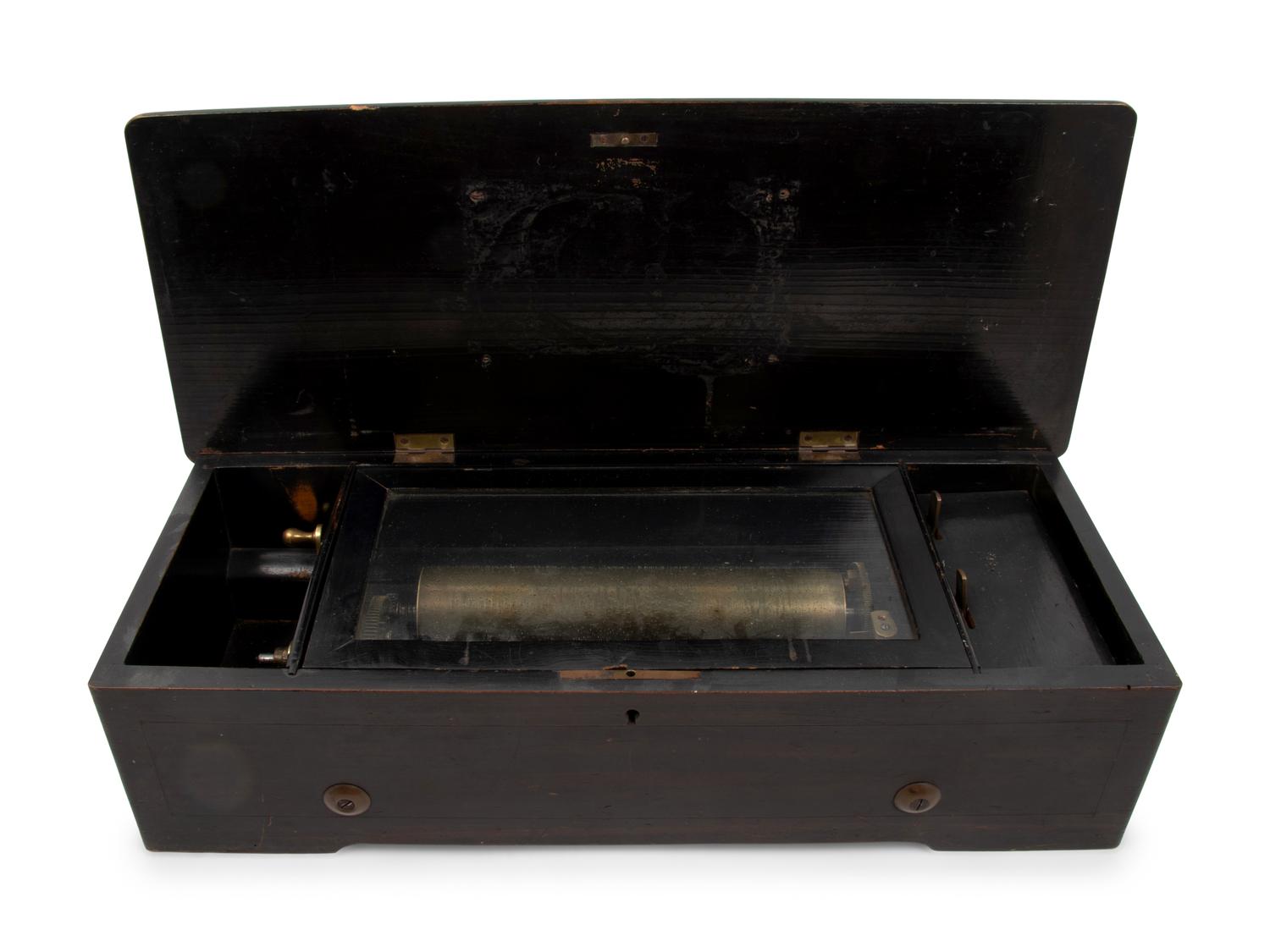 A Swiss Cylinder Music Box