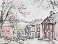 Max Fernekes, (Wisconsin, 1905-1984), Mineral Point