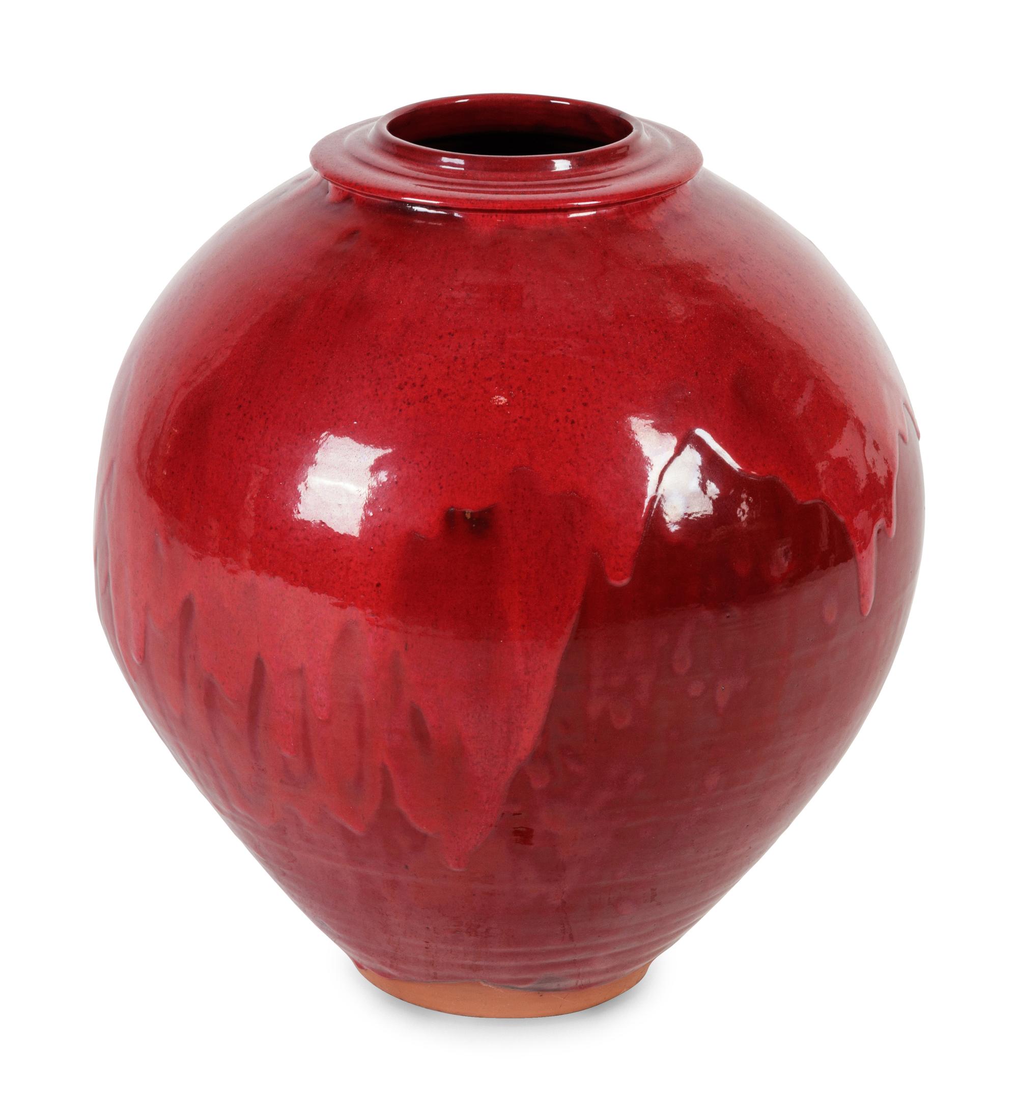 A Large American Studio Pottery Vase