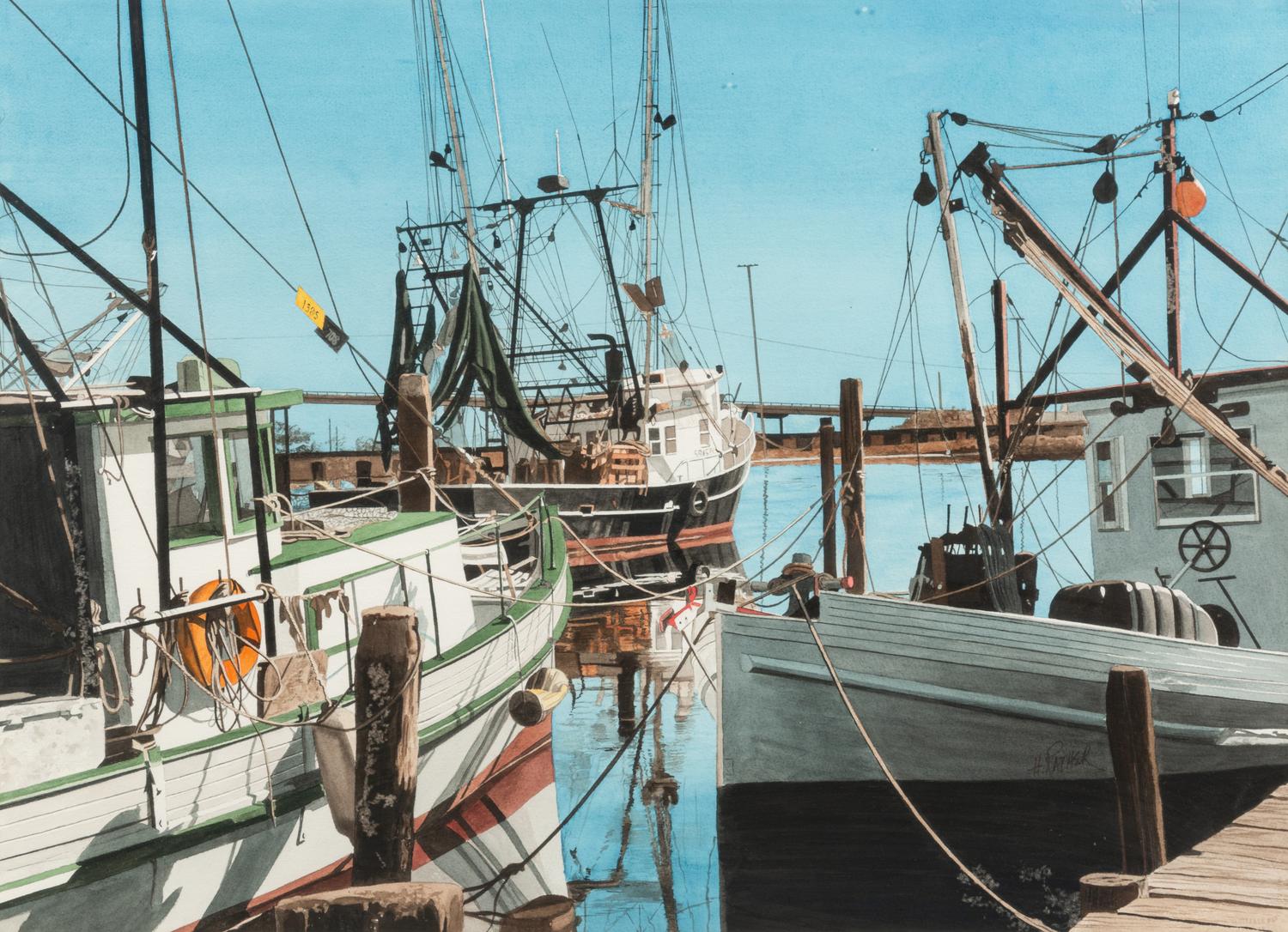 Three Fishing Boards