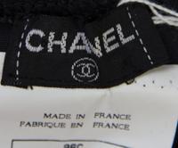A Chanel Black Swimsuit Ensemble, Size 40, pant size 38.