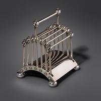 Silver Electroplated Letter Rack Hukin & Heath, England