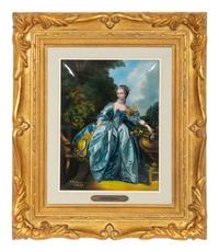 A Limoges Enamel Plaque