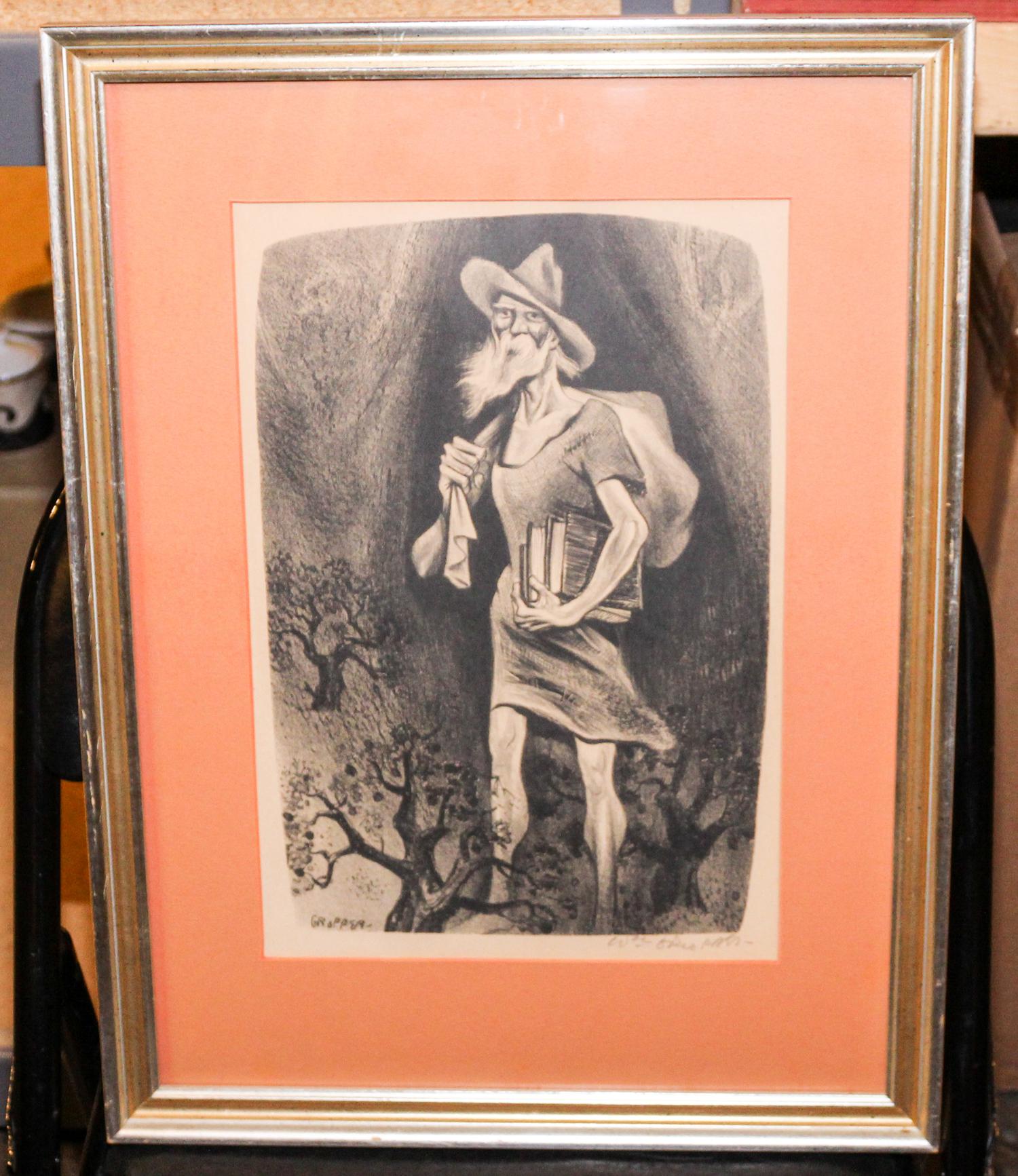 William Gropper, (American, 1897-1977), Johnny Appleseed