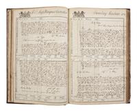 [MARITIME -- MANUSCRIPTS]. Two manuscripts relating to English shipping, comprising: