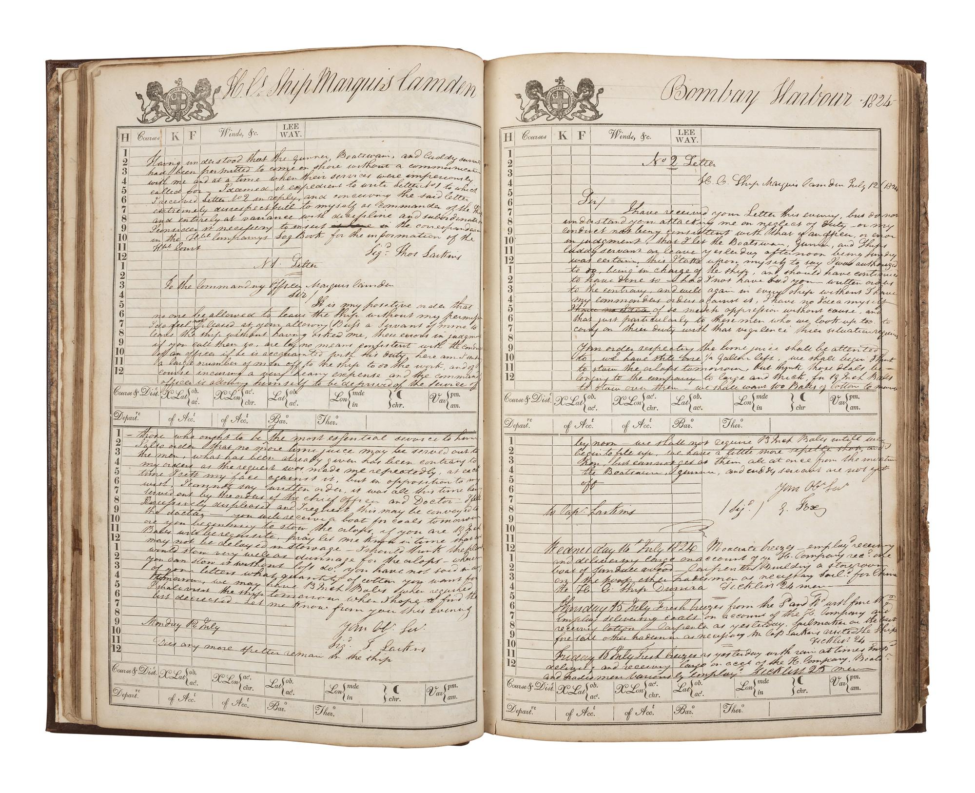 [MARITIME -- MANUSCRIPTS]. Two manuscripts relating to English shipping, comprising:
