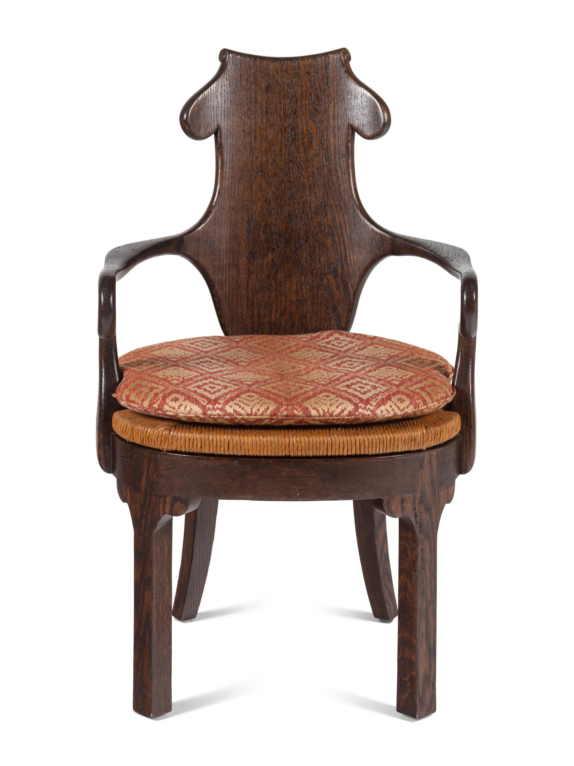 A Set of Six Rose Tarlow Melrose House Henley Armchairs