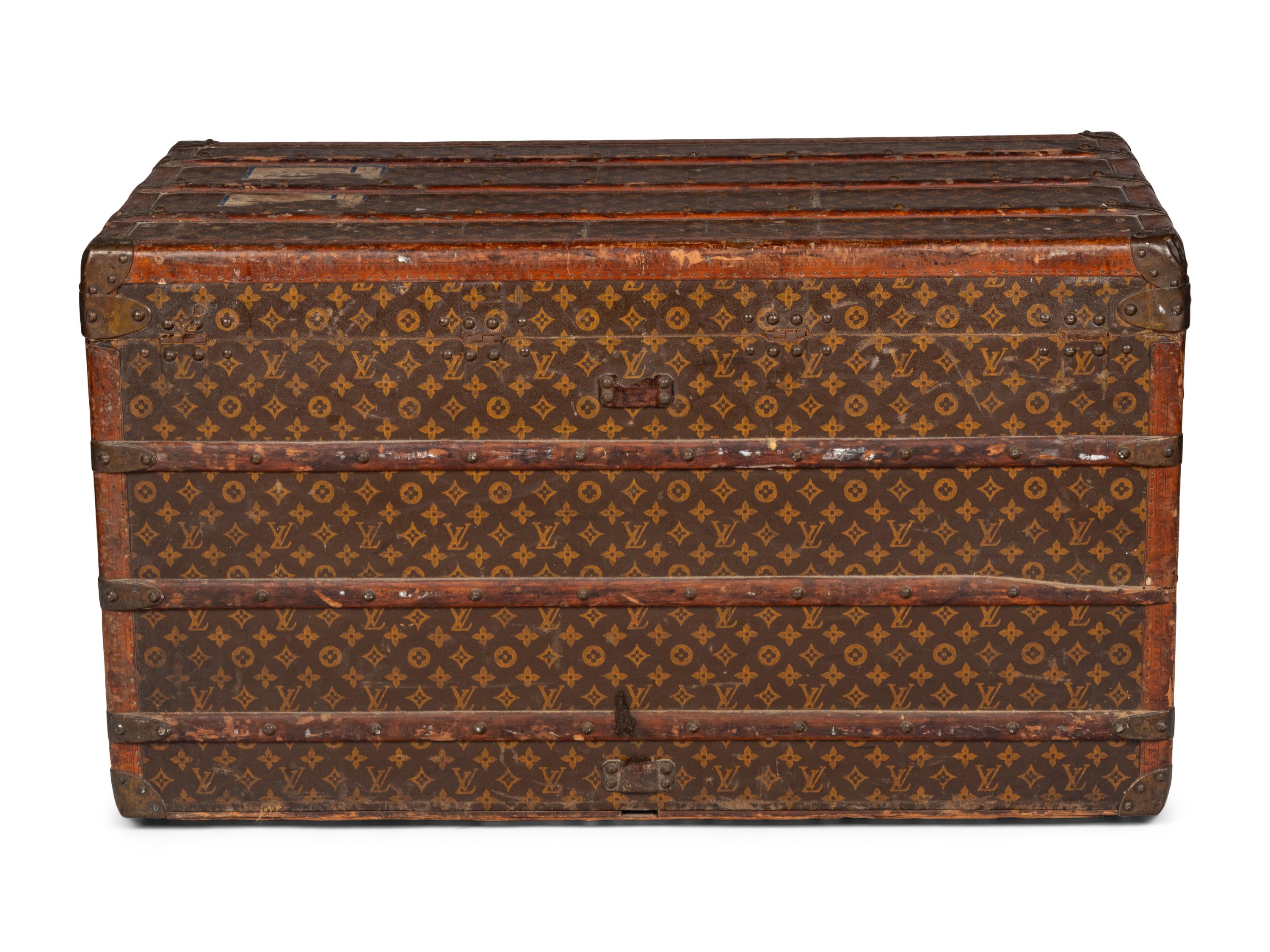 Louis Vuitton Ladies Low Steamer Trunk