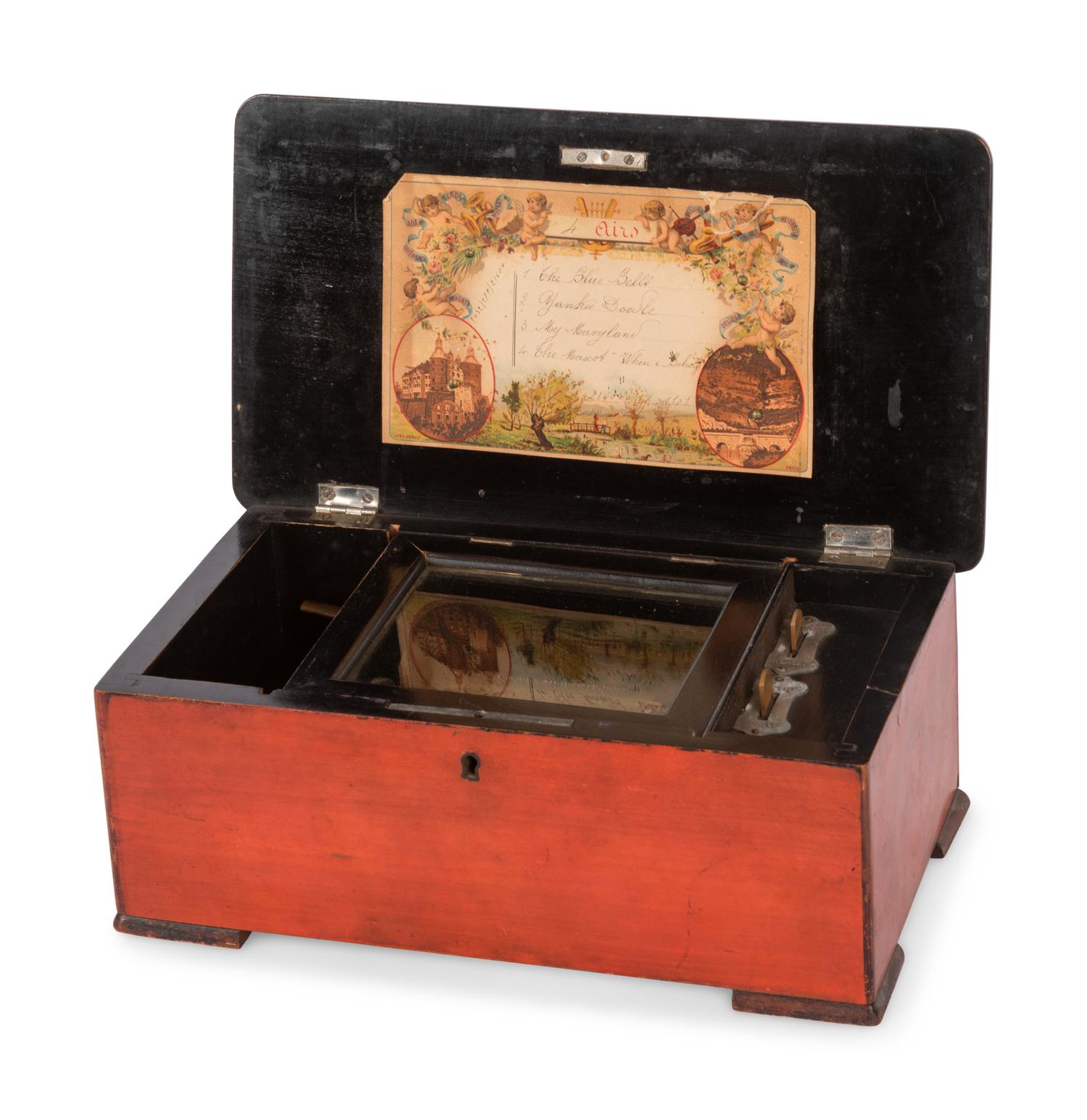 A Swiss Cylinder Music Box